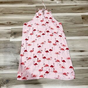 Finn and Grace Pink Flamingo Dress Women’s Medium
